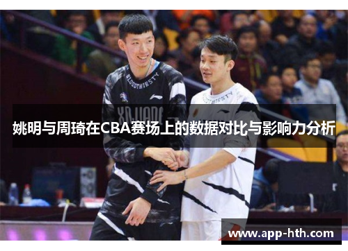 姚明与周琦在CBA赛场上的数据对比与影响力分析